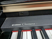 Load image into Gallery viewer, Yamaha Clavinova CLP-330PE glossy black polished ebony Piano stock #23464