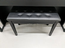 Load image into Gallery viewer, Yamaha Clavinova CLP-535 digital piano and stool in satin black stock # 23466