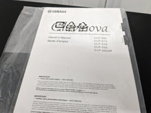 Load image into Gallery viewer, Yamaha Clavinova CLP-535 digital piano and stool in satin black stock # 23466