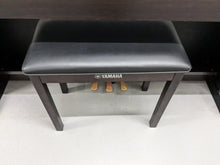 Load image into Gallery viewer, Yamaha Clavinova CLP-220 Digital Piano and stool in dark rosewood stock #23474