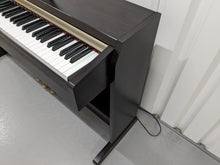 Load image into Gallery viewer, Yamaha Clavinova CLP-220 Digital Piano and stool in dark rosewood stock #23474