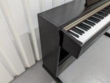 Load image into Gallery viewer, Yamaha Clavinova CLP-220 Digital Piano and stool in dark rosewood stock #23474