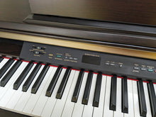 Load image into Gallery viewer, Yamaha Clavinova CLP-120 Digital Piano and stool in dark rosewood stock #23470