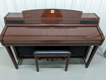 Load image into Gallery viewer, Yamaha Clavinova CLP-280 in Polished Mahogany with matching stool stock nr 23478