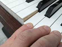 Load image into Gallery viewer, Yamaha Clavinova CLP-280 in Polished Mahogany with matching stool stock nr 23478