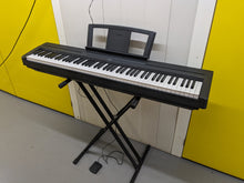 Load image into Gallery viewer, Yamaha P-45 digital portable piano + stand + sustain pedal stock number 23476