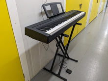 Load image into Gallery viewer, Yamaha P-45 digital portable piano + stand + sustain pedal stock number 23476
