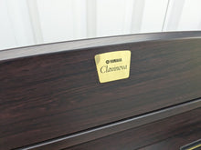Load image into Gallery viewer, Yamaha Clavinova CLP-340 Digital Piano and stool in dark rosewood stock # 23473