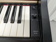 Load image into Gallery viewer, Yamaha Arius YDP-162 Digital Piano satin black clavinova keyboard stock #23471