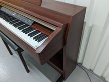 Load image into Gallery viewer, Yamaha Clavinova CLP-240 Digital Piano and stool mahogany finish stock nr 23481