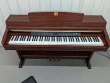 Load image into Gallery viewer, Yamaha Clavinova CLP-240 Digital Piano and stool mahogany finish stock nr 23481