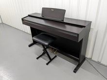 Load image into Gallery viewer, Yamaha Arius YDP-143 digital piano + stool in dark rosewood stock number 23482