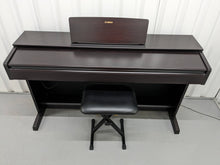 Load image into Gallery viewer, Yamaha Arius YDP-143 digital piano + stool in dark rosewood stock number 23482