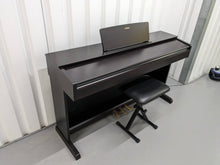 Load image into Gallery viewer, Yamaha Arius YDP-143 digital piano + stool in dark rosewood stock number 23482