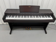 Load image into Gallery viewer, Yamaha Arius YDP-143 digital piano + stool in dark rosewood stock number 23482