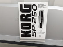 Load image into Gallery viewer, KORG SP-250 88 Key professional Piano with stand and sustain pedal stock #23484
