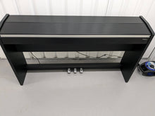 Load image into Gallery viewer, Roland F130R Digital Piano in black with matching colour stool stock # 23495