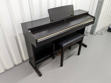 Load image into Gallery viewer, Yamaha Arius YDP-162 digital piano and stool in dark rosewood finish stock number 23498