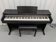 Load image into Gallery viewer, Yamaha Arius YDP-162 digital piano and stool in dark rosewood finish stock number 23498