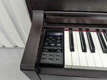 Load image into Gallery viewer, Yamaha Clavinova CLP-535 digital piano and stool in dark rosewood finish stock number 23488