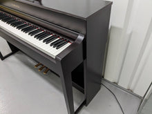Load image into Gallery viewer, Yamaha Clavinova CLP-535 digital piano and stool in dark rosewood finish stock number 23488