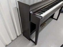 Load image into Gallery viewer, Yamaha Clavinova CLP-535 digital piano and stool in dark rosewood finish stock number 23488