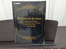 Load image into Gallery viewer, Yamaha Clavinova CLP-535 digital piano and stool in dark rosewood finish stock number 23488