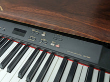 Load image into Gallery viewer, Yamaha Clavinova CLP-880 digital piano and stool in mahogany finish stock number 23492
