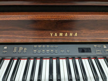 Load image into Gallery viewer, Yamaha Clavinova CLP-880 digital piano and stool in mahogany finish stock number 23492