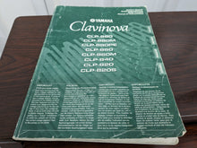 Load image into Gallery viewer, Yamaha Clavinova CLP-880 digital piano and stool in mahogany finish stock number 23492