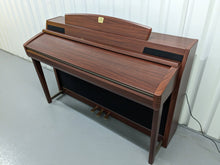 Load image into Gallery viewer, Yamaha Clavinova CLP-270 digital piano and stool in mahogany finish stock number 23497