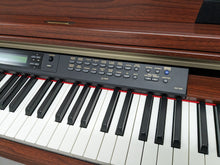 Load image into Gallery viewer, Yamaha Clavinova CLP-270 digital piano and stool in mahogany finish stock number 23497