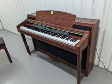 Load image into Gallery viewer, Yamaha Clavinova CLP-270 digital piano and stool in mahogany finish stock number 23497