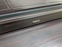 Load image into Gallery viewer, Roland HP-7e digital piano and stool in dark rosewood finish stock number 23496