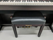 Load image into Gallery viewer, Roland HP-7e digital piano and stool in dark rosewood finish stock number 23496