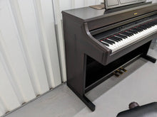 Load image into Gallery viewer, Roland HP-7e digital piano and stool in dark rosewood finish stock number 23496