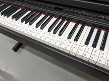 Load image into Gallery viewer, Roland HP-7e digital piano and stool in dark rosewood finish stock number 23496