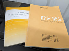 Load image into Gallery viewer, Roland HP-7e digital piano and stool in dark rosewood finish stock number 23496