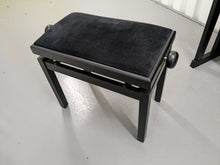 Load image into Gallery viewer, Roland HP605 digital piano and stool in satin black finish stock number 23489