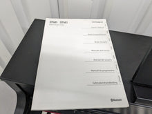 Load image into Gallery viewer, Roland HP605 digital piano and stool in satin black finish stock number 23489