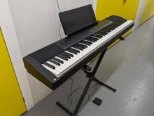 Load image into Gallery viewer, Casio CDP120 digital portable piano with stand and stool stock number 23500