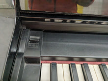 Load image into Gallery viewer, Roland HP-3e Digital Piano and stool in glossy black polished ebony Stock #23506