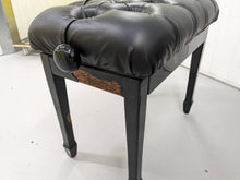 Load image into Gallery viewer, Roland HP-3e Digital Piano and stool in glossy black polished ebony Stock #23506