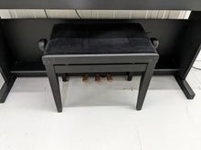 Load image into Gallery viewer, Roland RP301 digital piano and stool in satin black finish stock number 23508