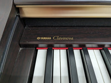 Load image into Gallery viewer, Yamaha Clavinova CLP-130 Digital Piano and stool in dark rosewood stock #24003