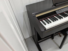 Load image into Gallery viewer, Yamaha Clavinova CLP-130 Digital Piano and stool in dark rosewood stock #24003