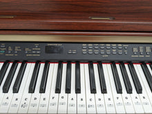 Load image into Gallery viewer, Yamaha Clavinova CLP-240 Digital Piano and stool mahogany finish stock nr 23490