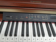 Load image into Gallery viewer, Yamaha Clavinova CLP-240 Digital Piano and stool mahogany finish stock nr 23490
