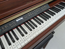 Load image into Gallery viewer, Yamaha Clavinova CLP-240 Digital Piano and stool mahogany finish stock nr 23490