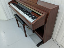 Load image into Gallery viewer, Yamaha Clavinova CLP-240 Digital Piano and stool mahogany finish stock nr 23490